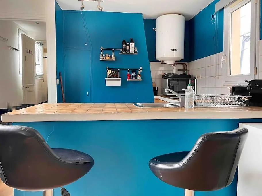 Paris Cozy Flat, Sentier, 2 Guests Apartment